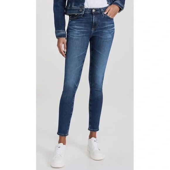 ADRIANO GOLDSCHMIED • AG Super Skinny Leggings Ankle Jeans - Picture 3 of 9